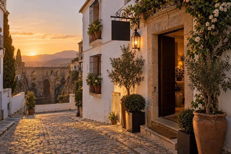 Hotel en Ronda visible en Google Maps con su ficha optimizada para turistas